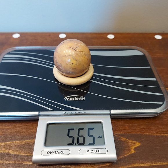 🔥 Sale 🔥 Pink Marble Sphere - 5.65 - Final Price - Picture 10 of 12